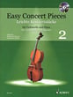 Easy Concert Pieces #2 Cello and Piano with CD cover
